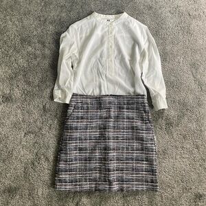 Chic Plaid Skirt for Women